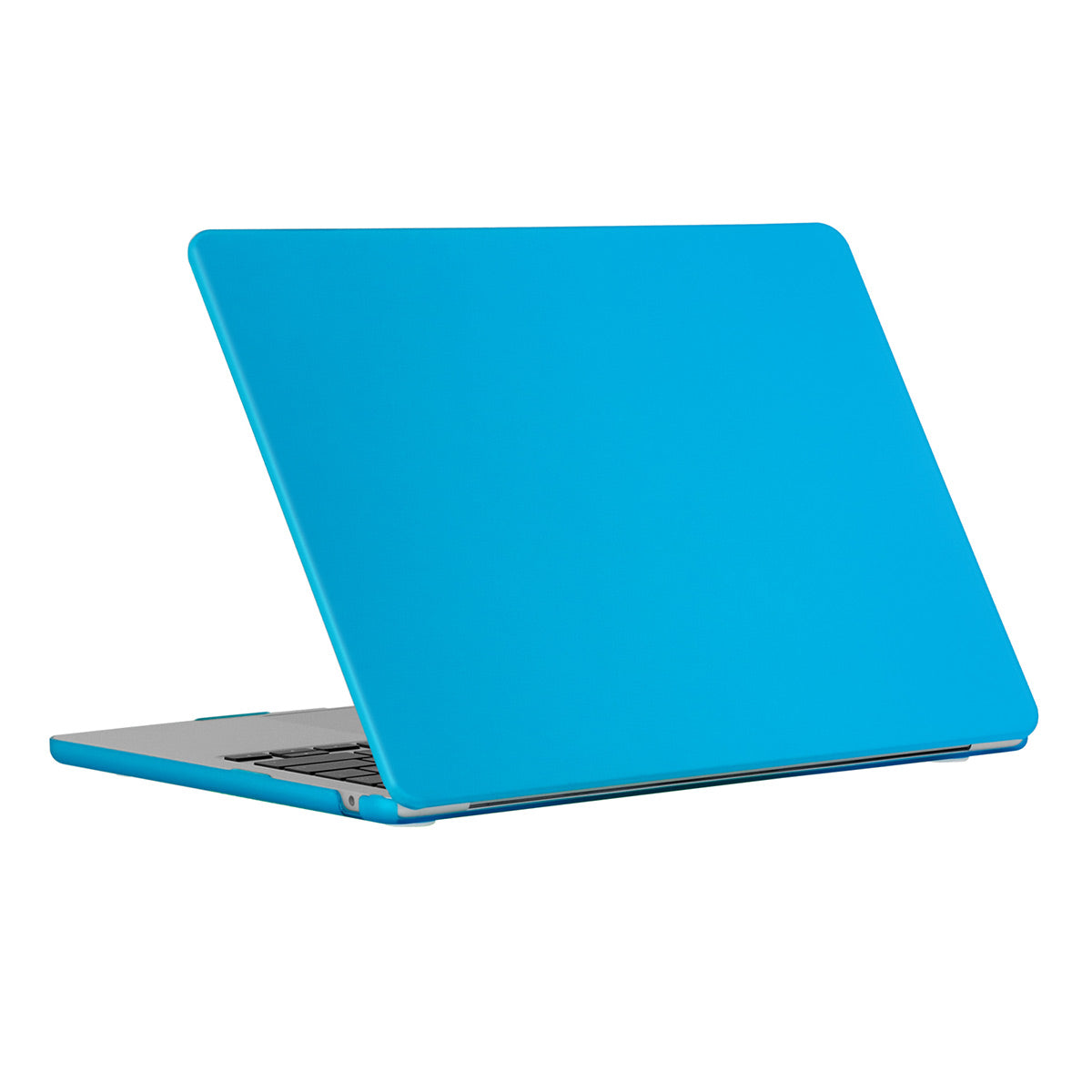 for MacBook Air 13 inch (2022)(A2681) Matte PC Front and Back Protective Case Anti-scratch Shell - Blue for MacBook Air 13 inch (2022)(A2681) Matte PC Front and Back Protective Case Anti-scratch Shell - Blue